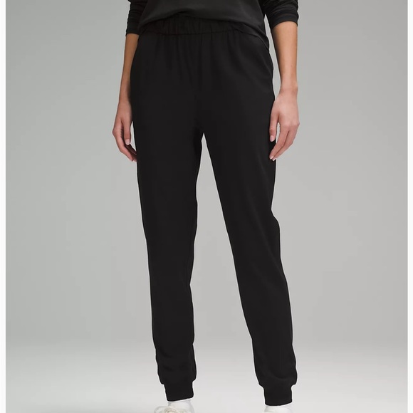 LULULEMON STRETCH HIGH RISE JOGGER FULL LENGTH (grey-blue) - Picture 1 of 4